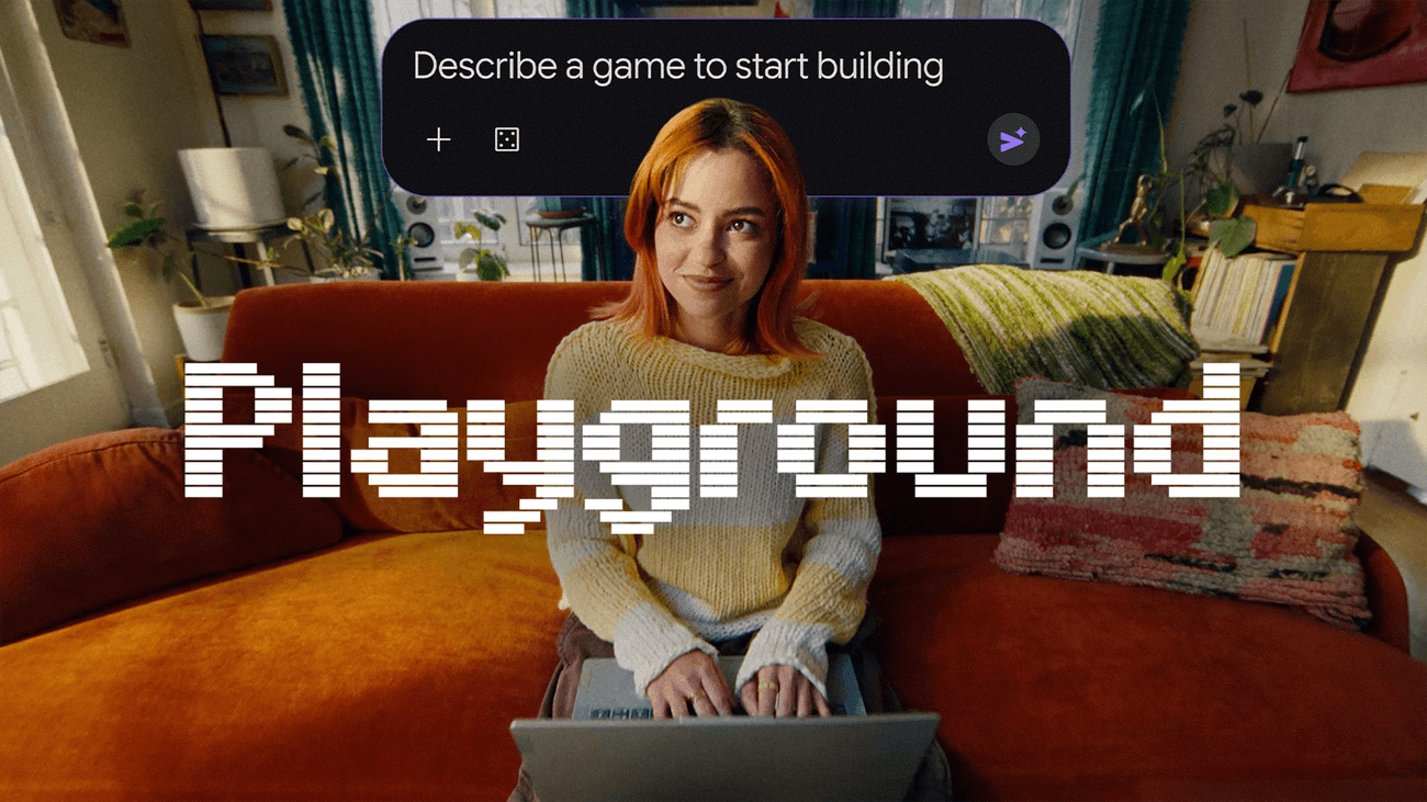Google Playground: Build Custom Games With AI, No Code
