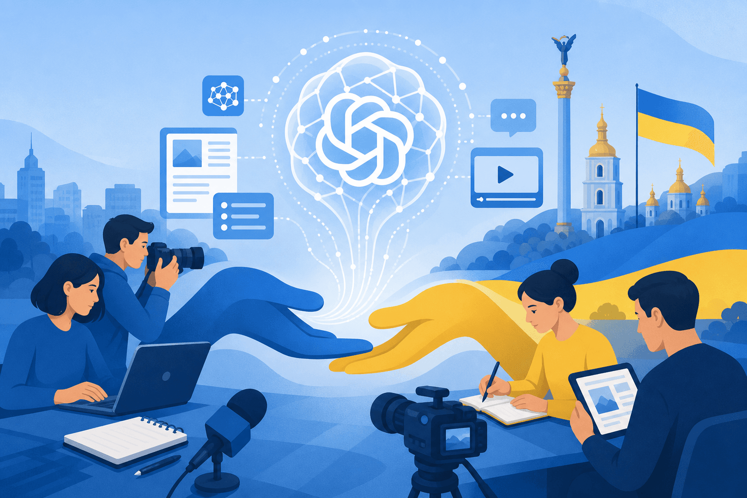 OpenAI Backs Ukrainian Press With Dedicated AI Program